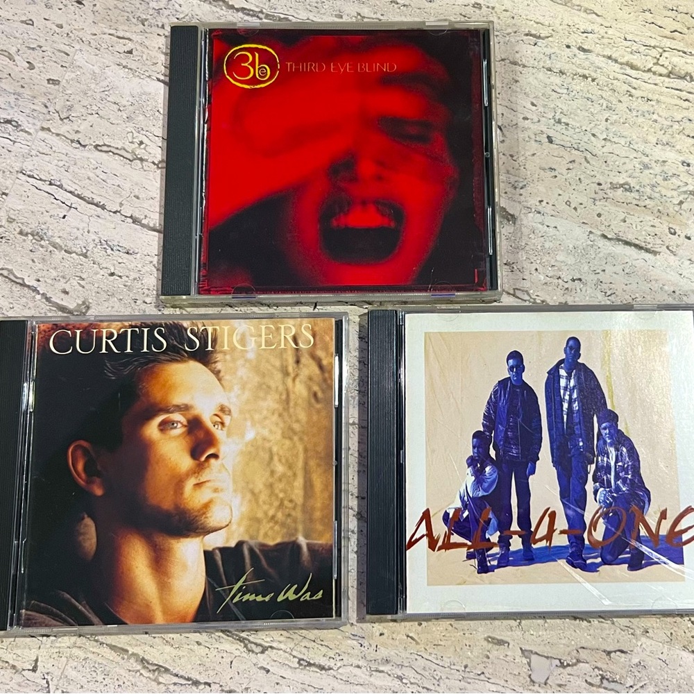 3 CD’s Third Eye Blind, All-4-One, Curtis Stigers